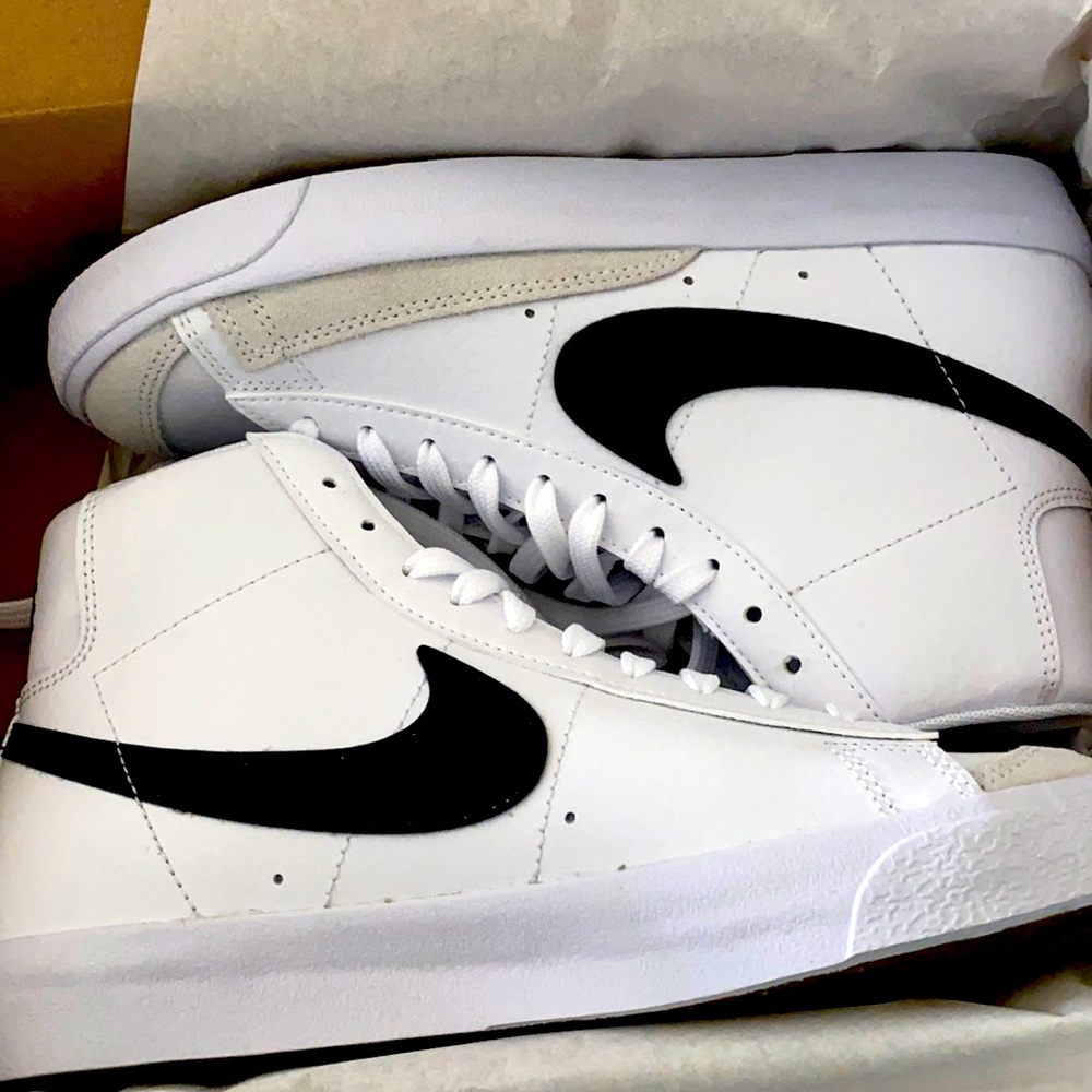 Nike blazers mid 77 WH/BLK/ORNG
